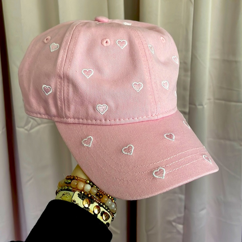Stoney Clover X Target pink heart cap/hat